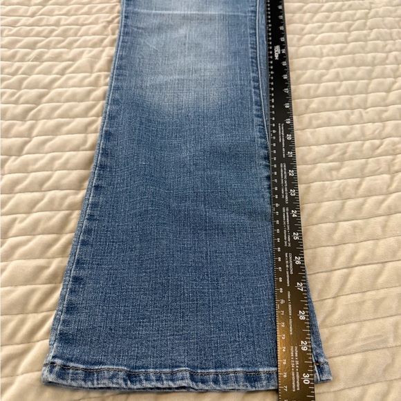 Sonoma Goods For Life Bootcut Jeans Blue Stretch Denim Distressed - Size 16 - Picture 5 of 10